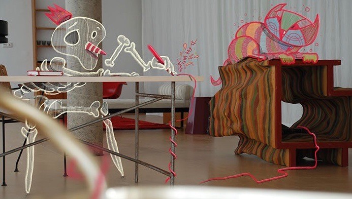 Appartement Raumeins  Arbeiten - Entspannen- Schlafen + Anatol Schulz OnePagePerDay