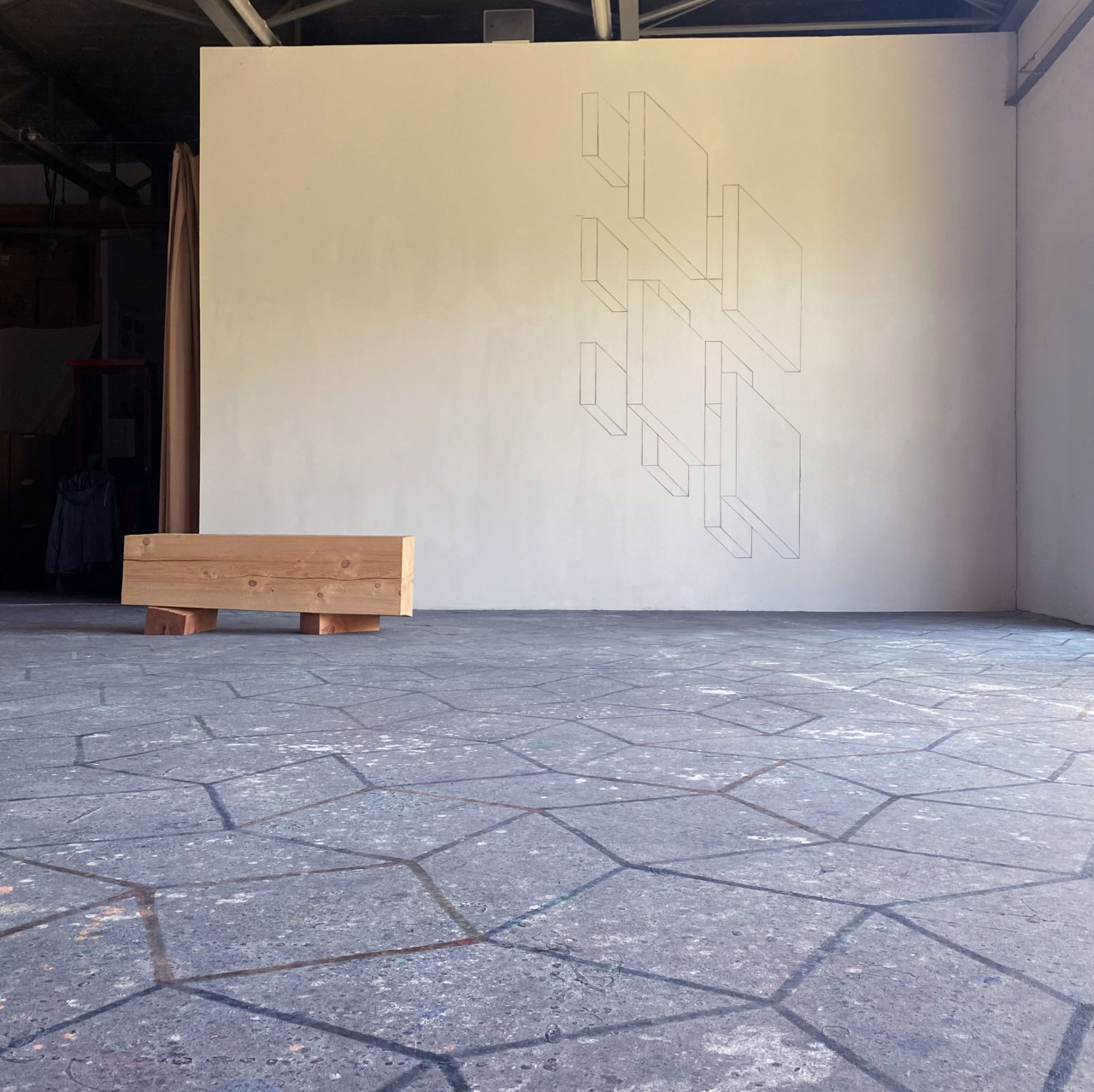 Andres Bally zu Gast bei Michael Growe -  Atelier Raketenstation Hombroich