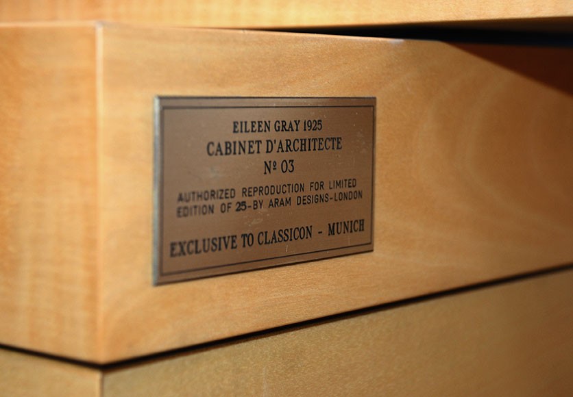 ‚Cabinet d’ Architecte’, Eileen Gray um 1925