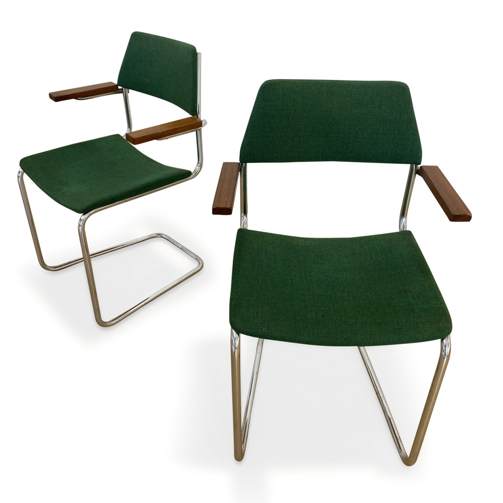 Armlehnstuhl 'Freischwinger', Walter Pabst, 1960er Jahre