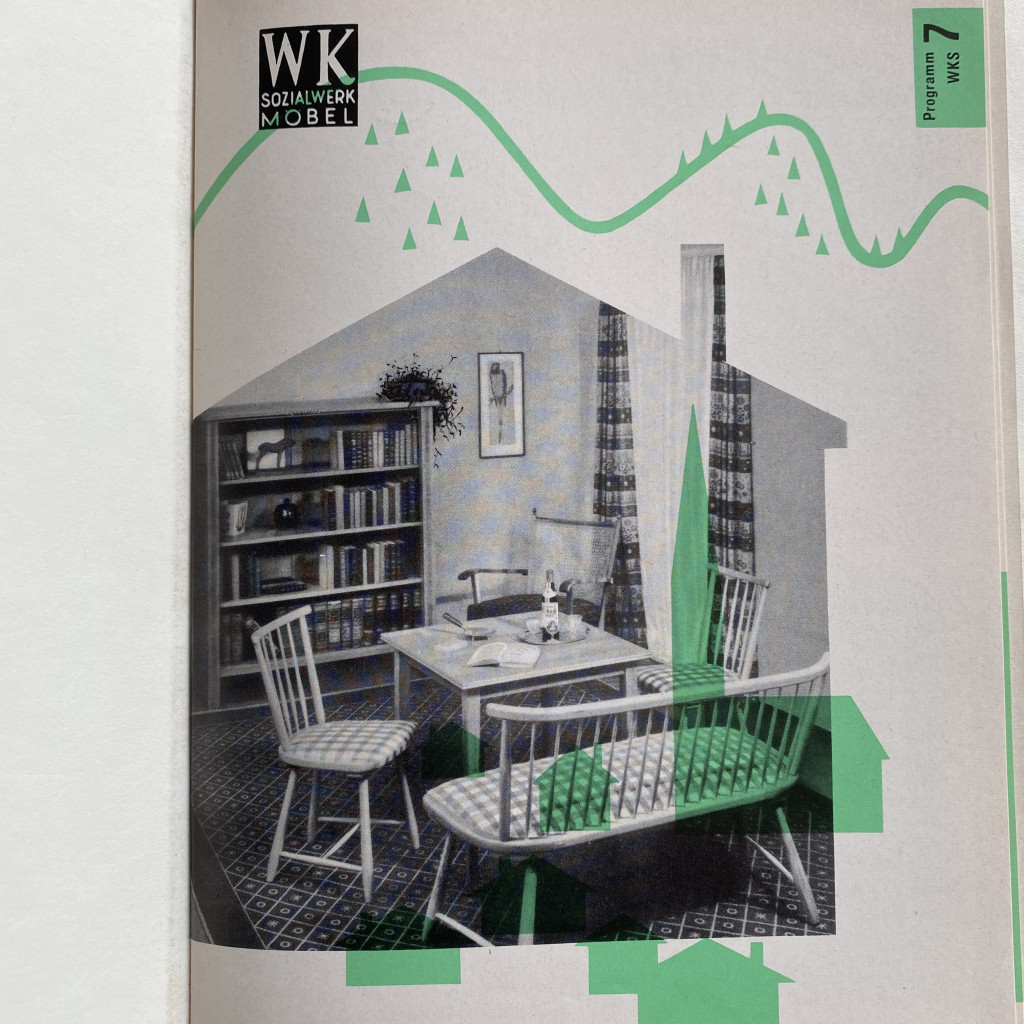 Armlehnstuhl 'WKS 7', Arno Lambrecht, 1953