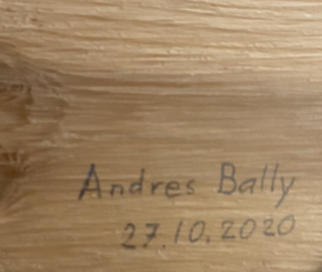 Bank '271020', Andres Bally, 2020