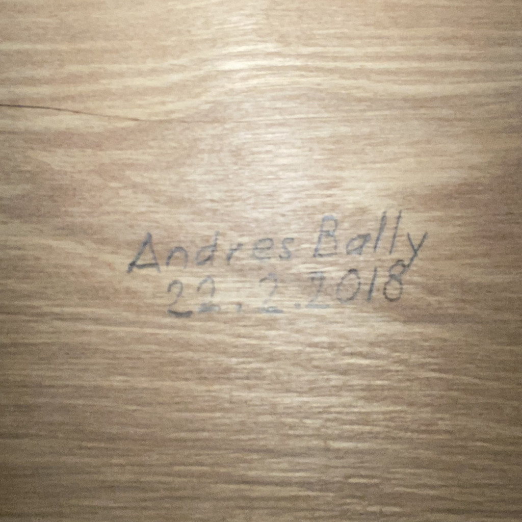 Bank '22218', Andres Bally 2018