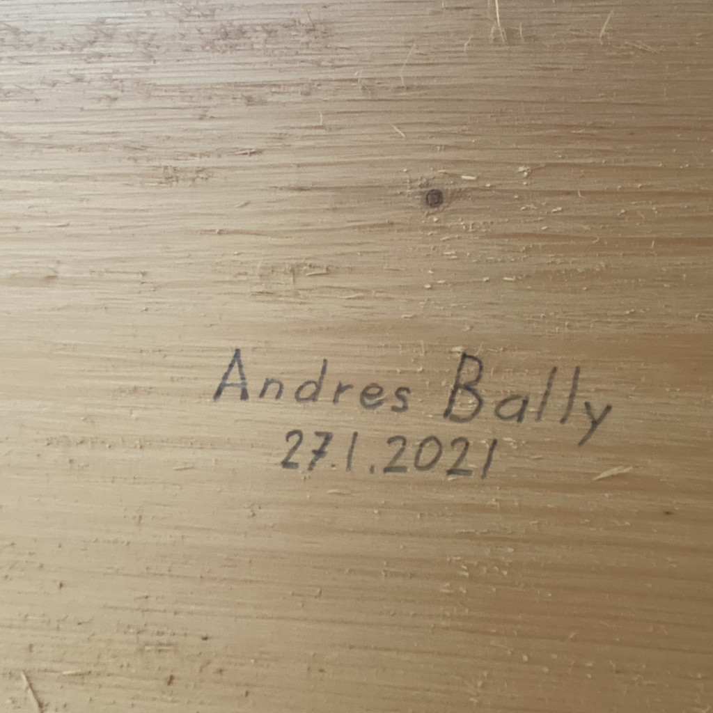 Bank '270121', Andres Bally, 2021