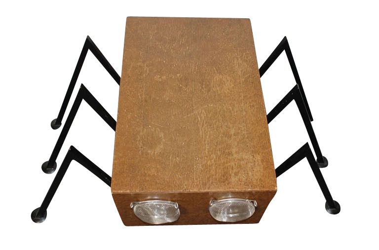Unikat Beistelltisch 'Tarantula', Gerd Schulz-Pilath 1979