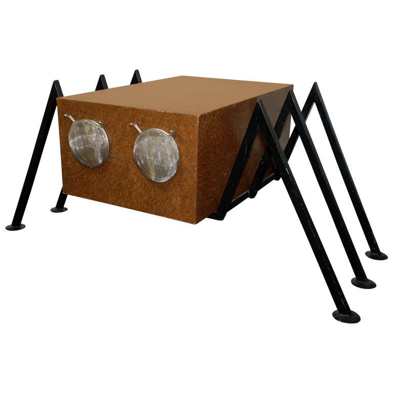 Unikat Beistelltisch 'Tarantula', Gerd Schulz-Pilath 1979
