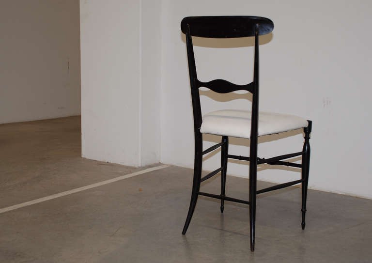 Drei Stühle 'Campanino', Gaetano Descalzi,  um 1950