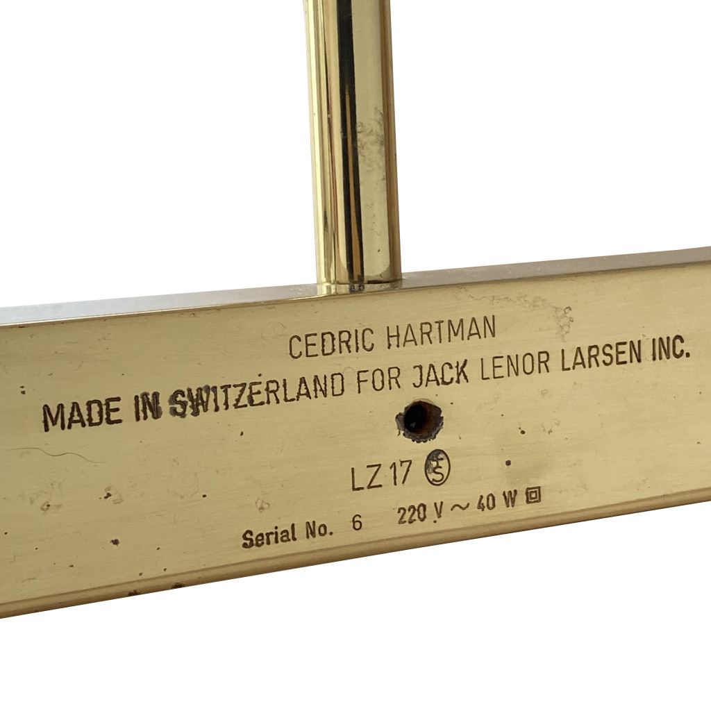Leseleuchte 'LZ 17', CEDRIC HARTMAN, 1966