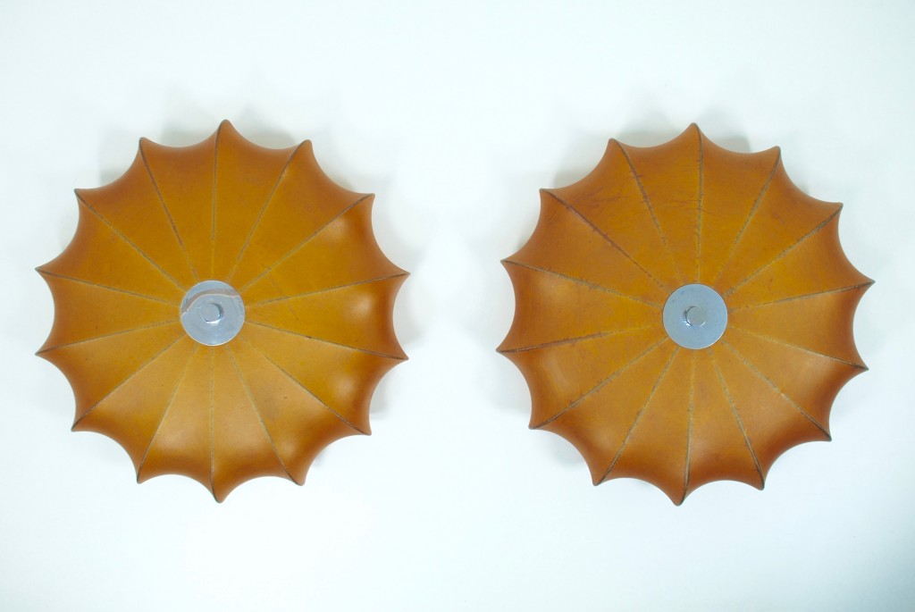 Paar Wandleuchten 'Cocoon', Achille & Pier Giacomo Castiglioni 1960er Jahre