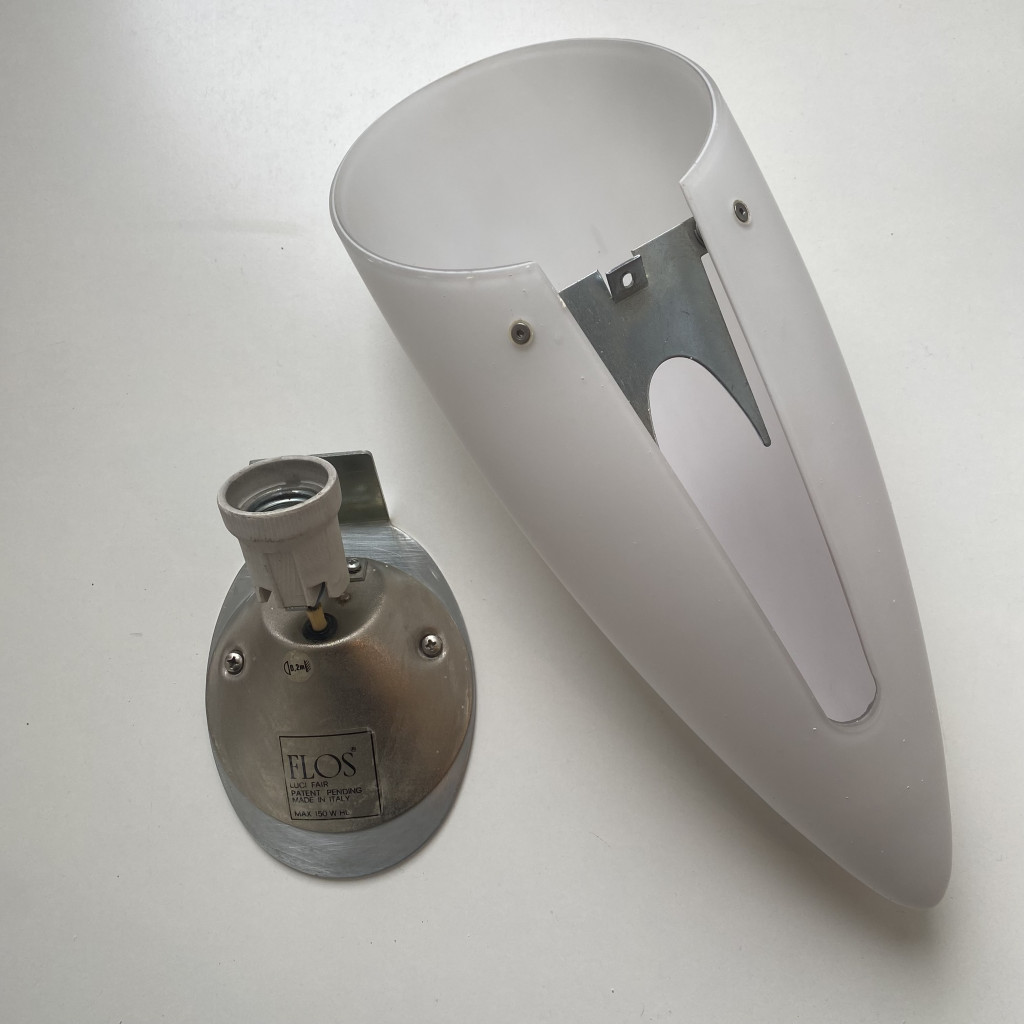 Paar Wandleuchten 'LUCI FAIR', Philippe Starck, 1989