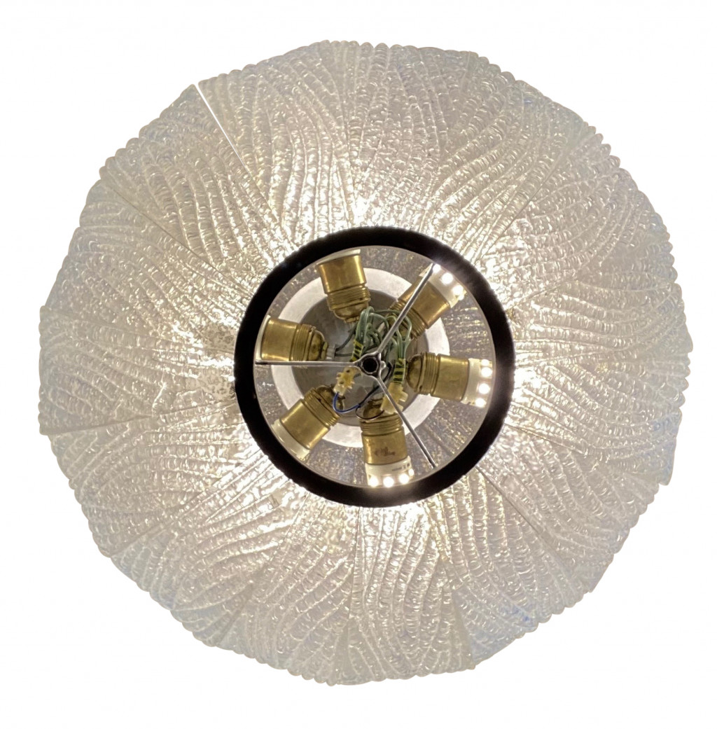 Pendelleuchte 'Corteccia', Carlo Scarpa, 1940er Jahre