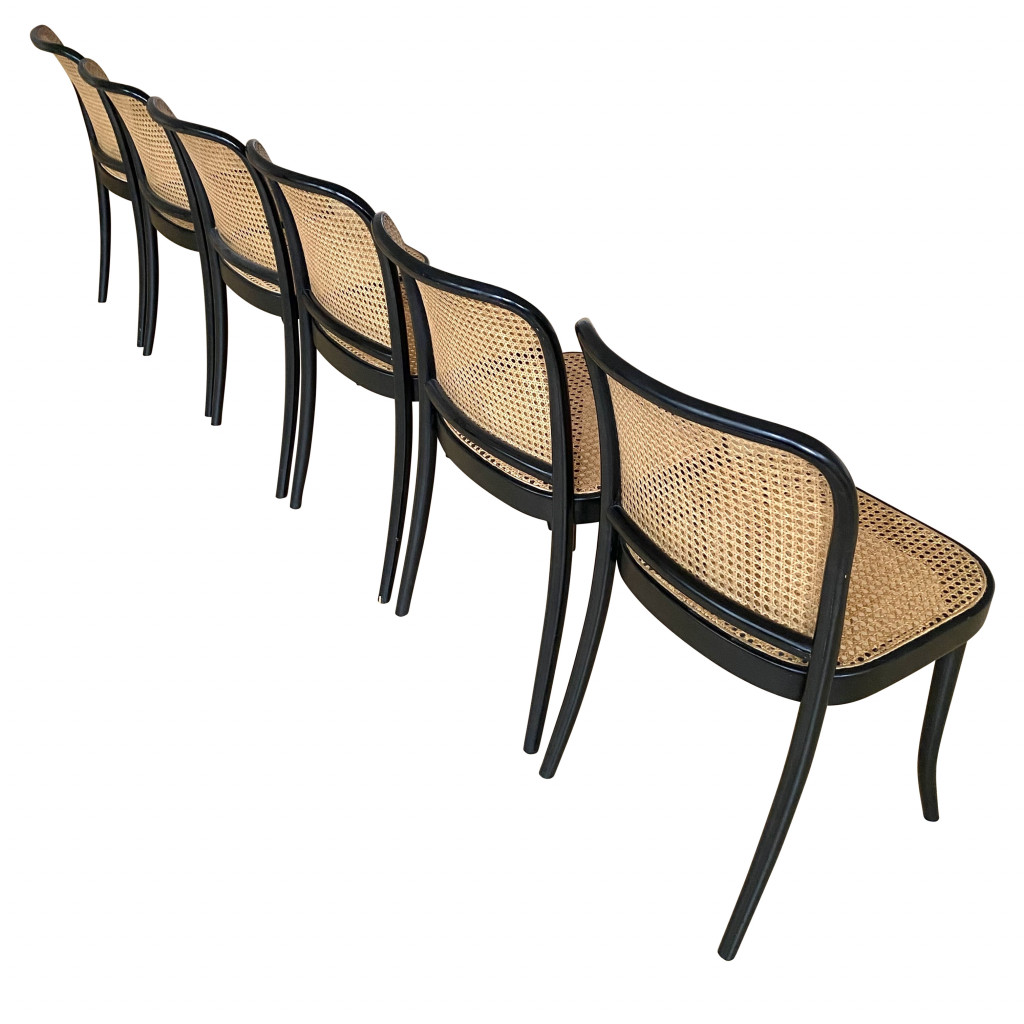 Sechs Bugholzstühle '811', Josef Hoffmann 1930er Jahre