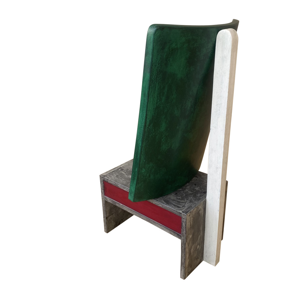 Sitzskulptur 'SEGELN', Michael Growe, 2025