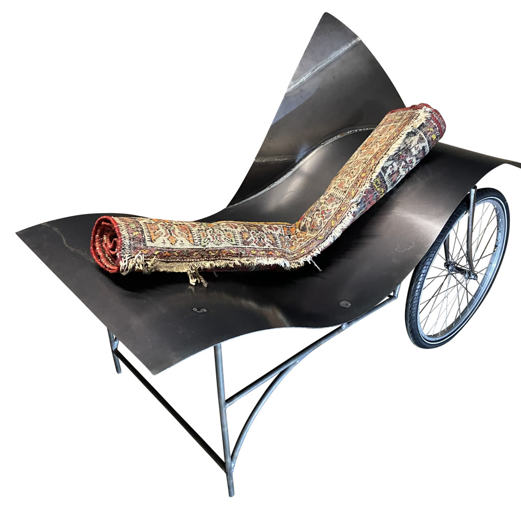 Skulptur 'DIWAN', Meyer Voggenreiter/Reinhard Müller, 1989/2025