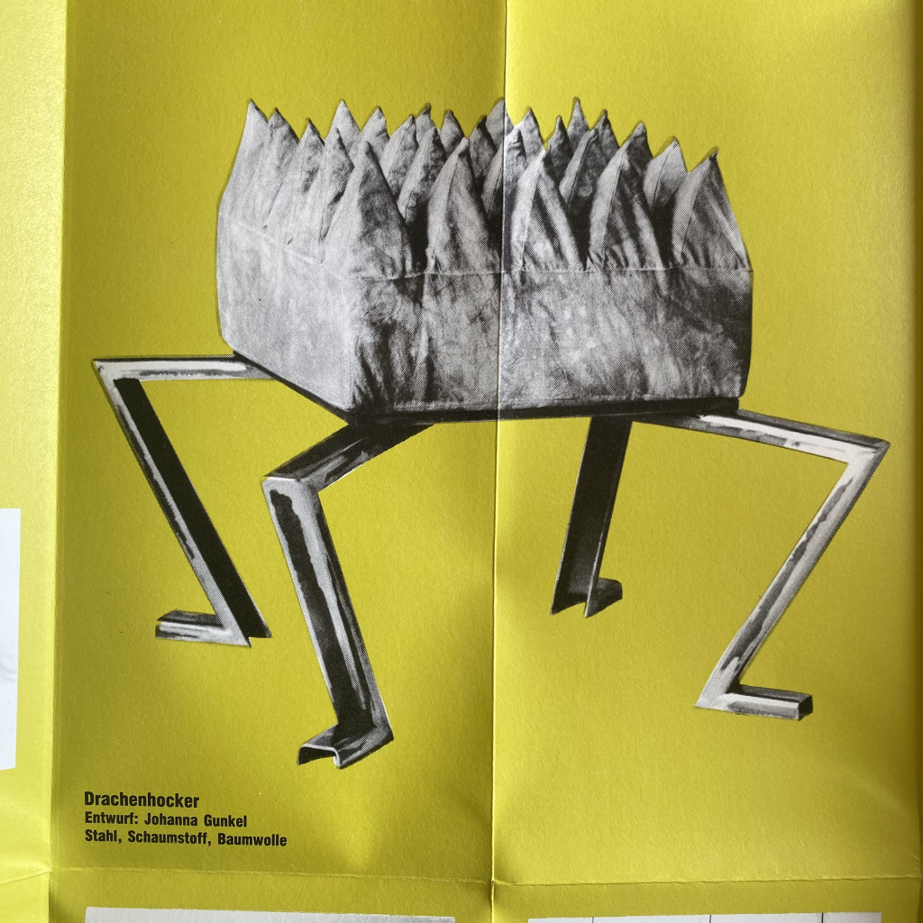 Skulptur 'Drachenhocker', Johanna Gunkel, 1990er Jahre