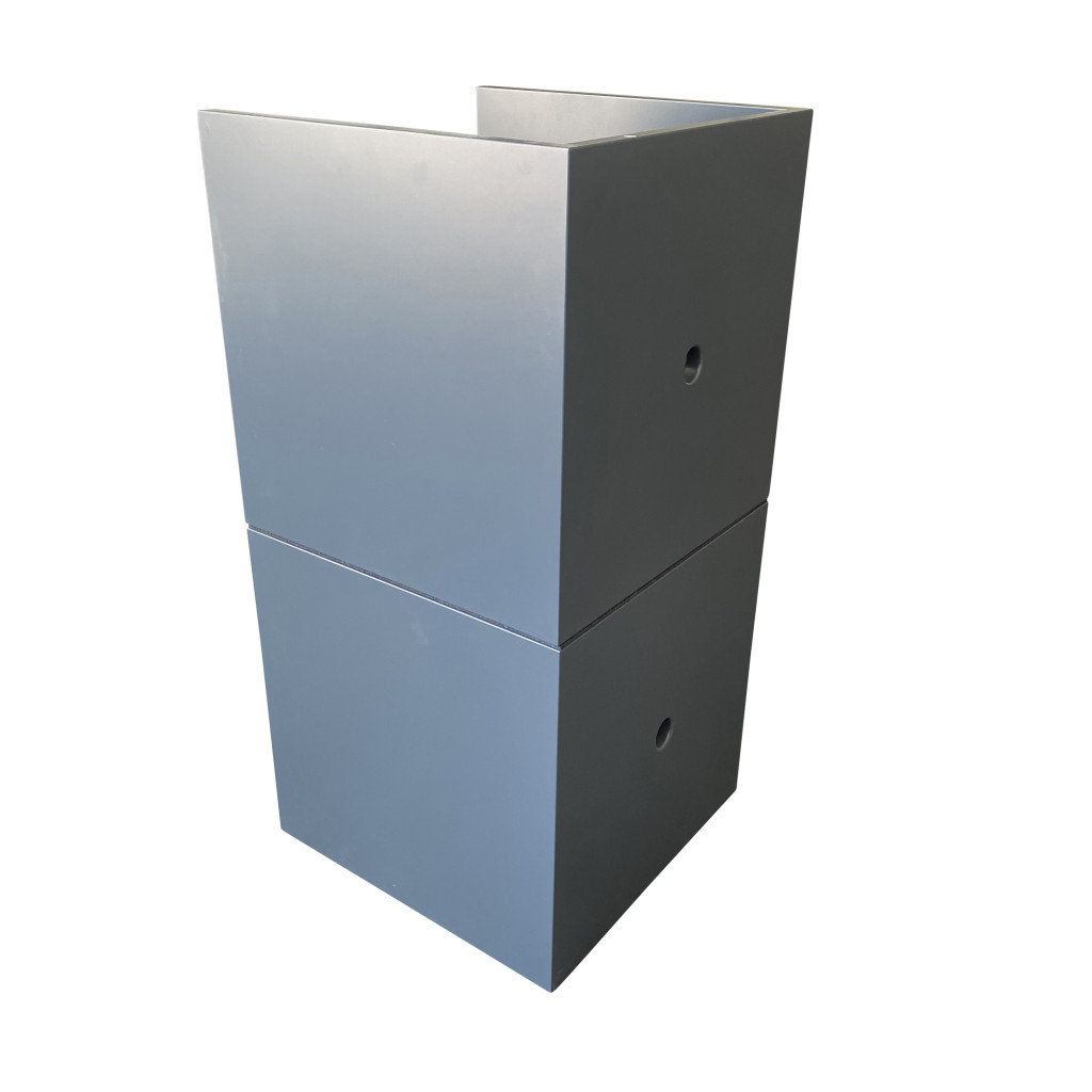 Skulptur 'Hommage an Donald Judd', Christoph R. Siebrasse, 1994