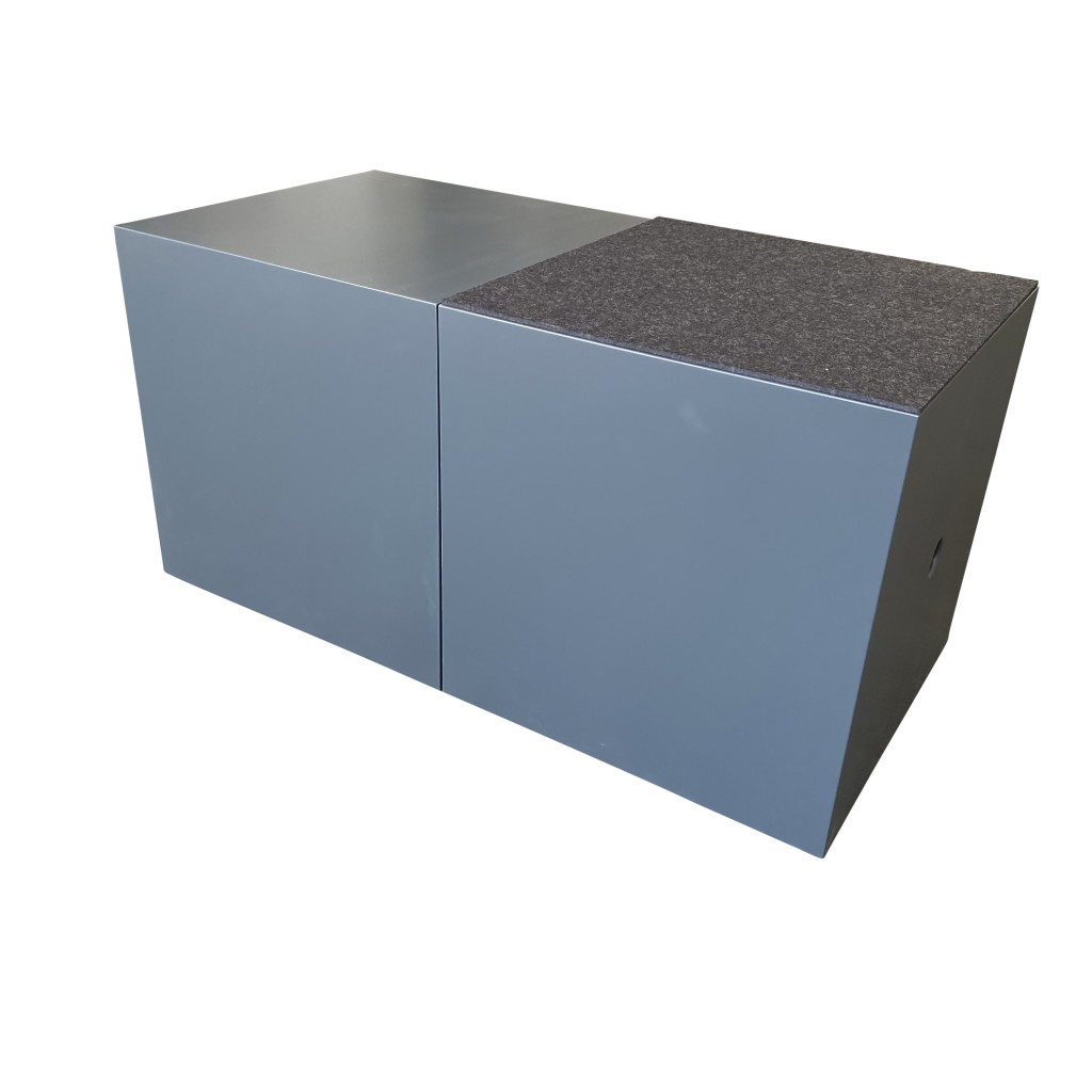 Skulptur 'Hommage an Donald Judd', Christoph R. Siebrasse, 1994