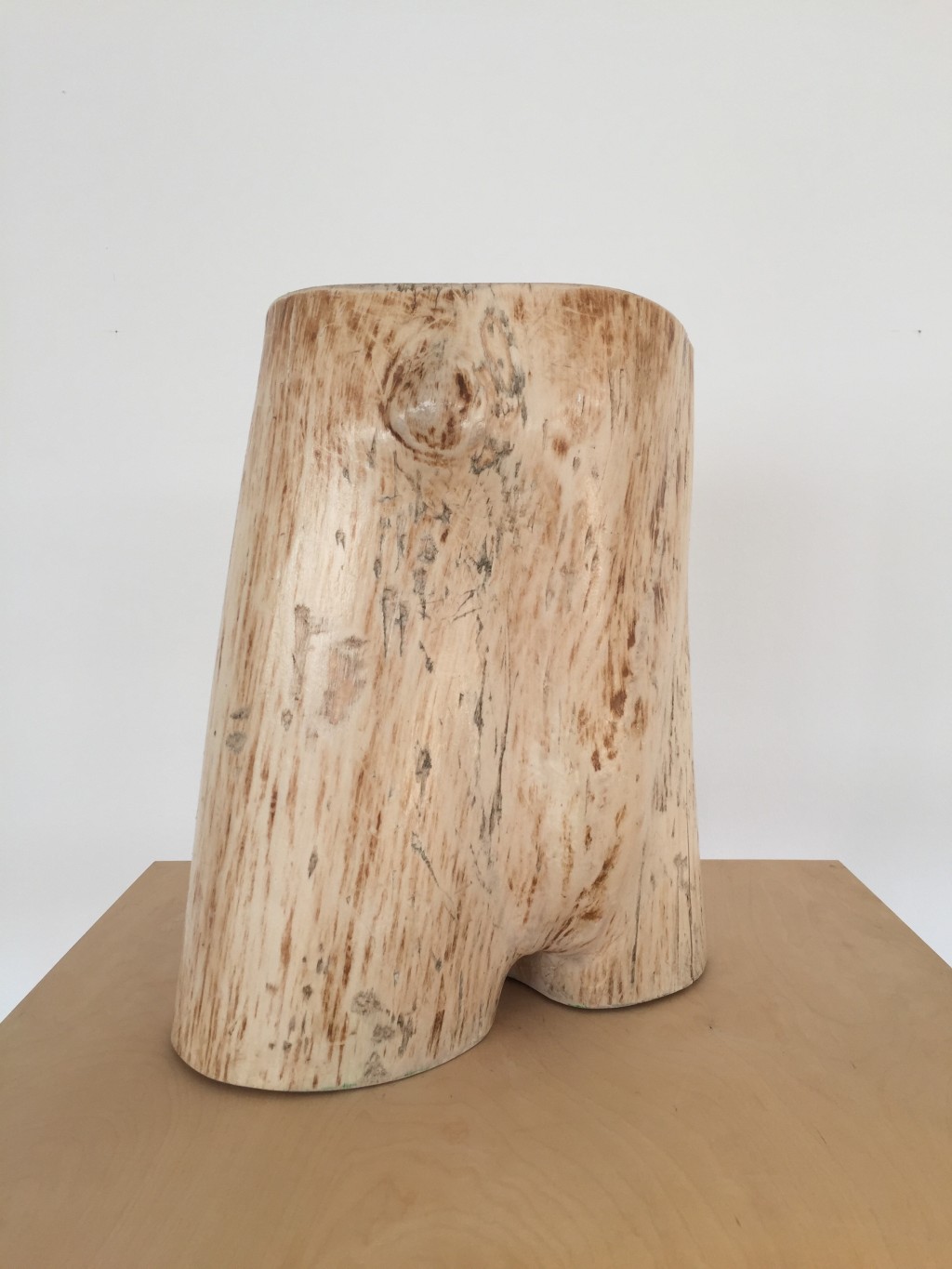 Skulptur 'Waldstück Torso I', Christoph R. Siebrasse 2018