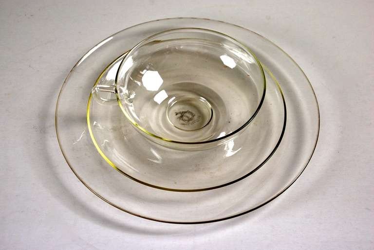 Teeservice 16 tlg., Wilhelm Wagenfeld 1930/31
