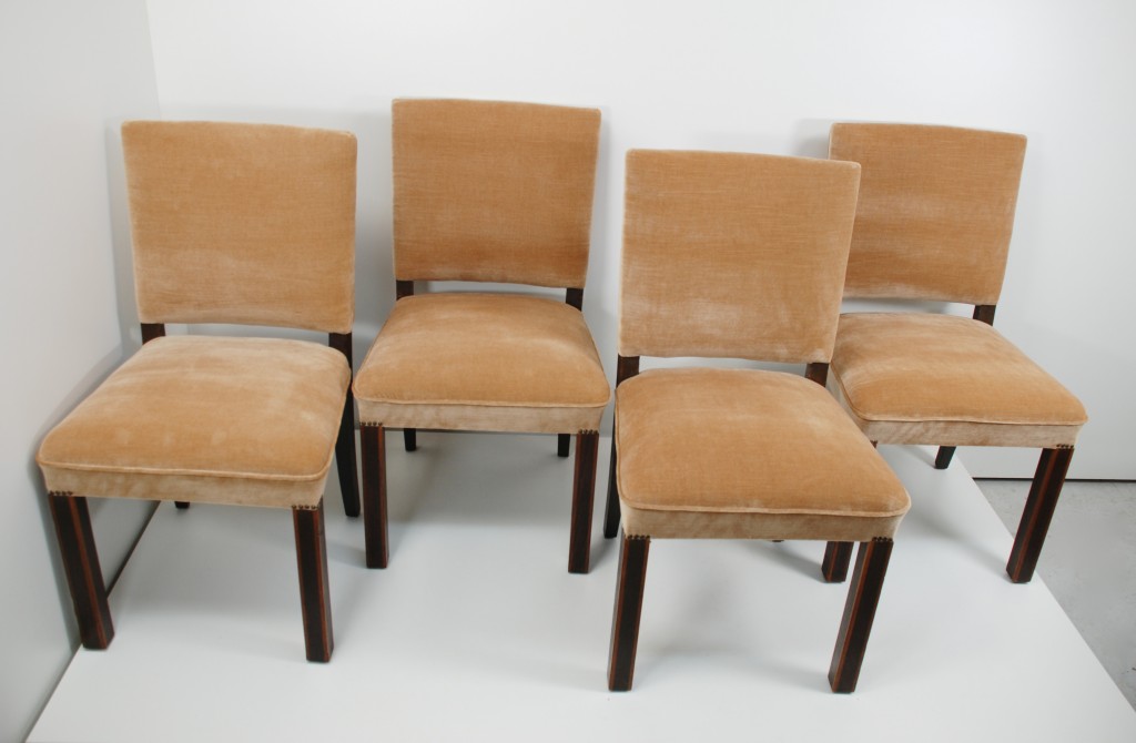 Tisch mit fünf Stühlen, Deutschland 1930er Jahre