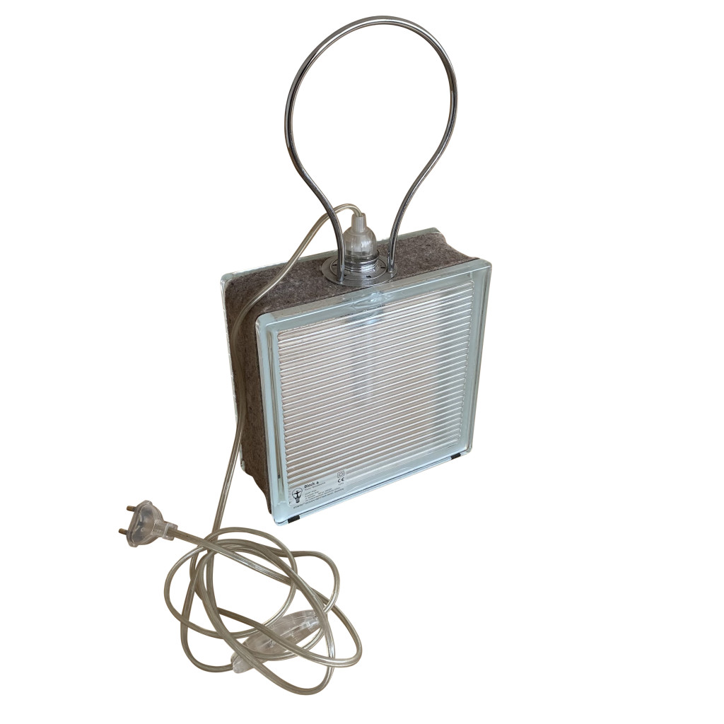 Tisch- Wandleuchte 'Block 4', Frank Schreiner, 1980er Jahre