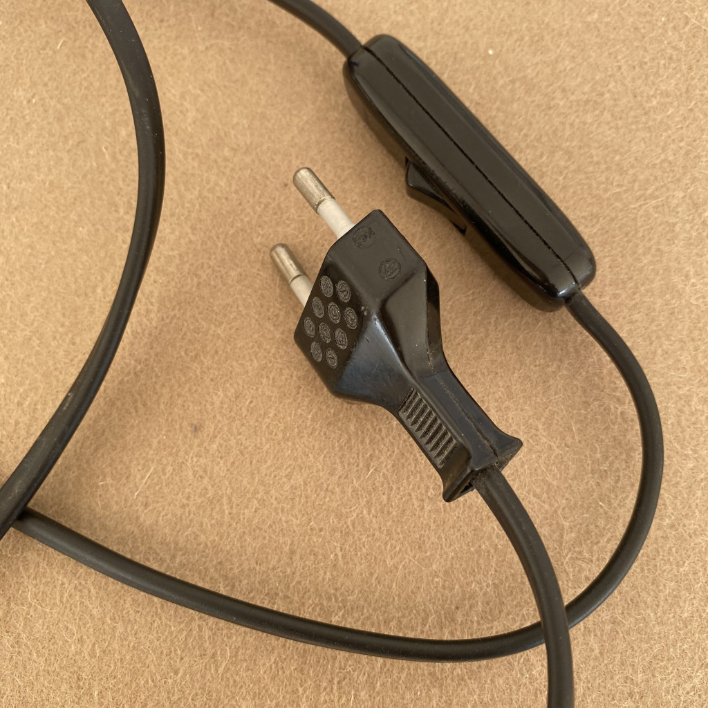 Nachttischleuchte und Vase 'SAFER LIGHT', Pascal Suchier, 1992