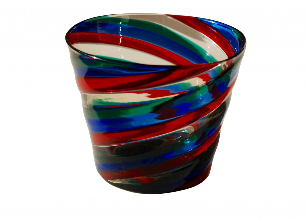 Vase 'A spirale', Fulvio Bianconi 1950er Jahre